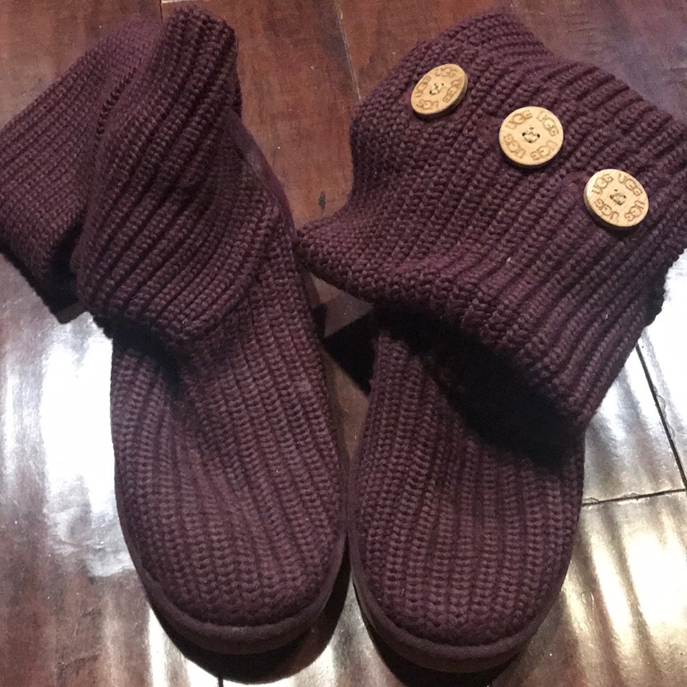 UGG Women's Classic Cardy Boots size 10